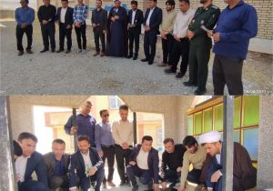 عطر افشانی و غبار روبی گلزار شهدا به مناسبت روز خبرنگار