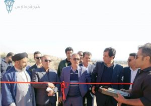 به مناسبت دهه فجر۶ طرح کشاورزی در بهمئی با حضور استاندار افتتاح شد