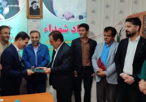 برگزاری معارفه رئیس جدید اداره راه و شهرسازی شهرستان بهمئی